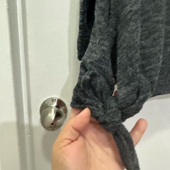 Super Soft by Torrid Charcoal Longsleeve Top - Picture 5 of 9